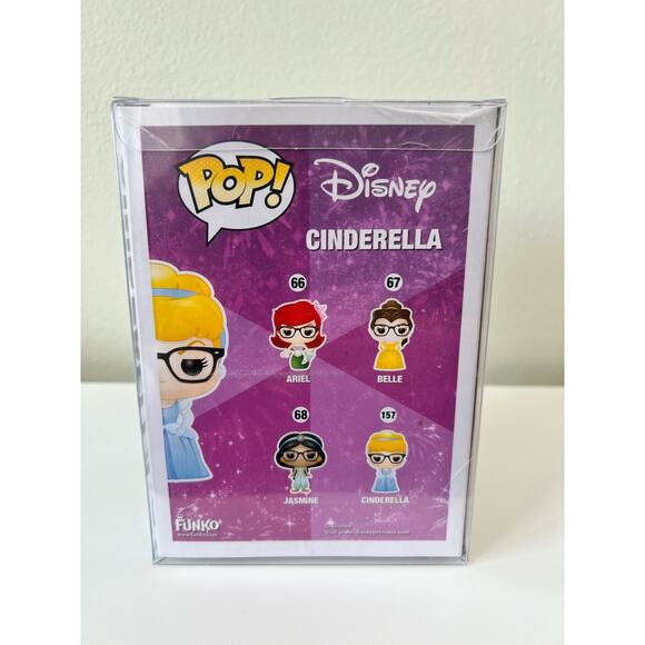 Funko Pop Disney Cinderella Glasses Vinyl Figure Hot Topic Exclusive 157 - Picture 3 of 6